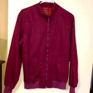 Burgundy Mens Jacket. Size Small  NWOT